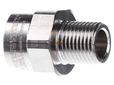 View on the right Stahl 252965 Adapter ring M20 / M16 brass 
