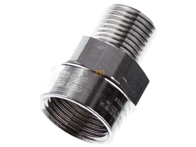 View up front Stahl 252965 Adapter ring M20 / M16 brass 
