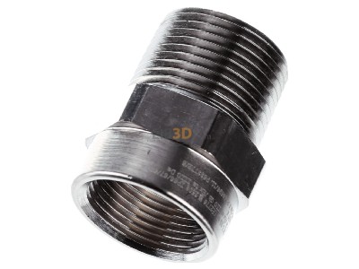 View up front Stahl 253002 Adapter ring M25 brass 
