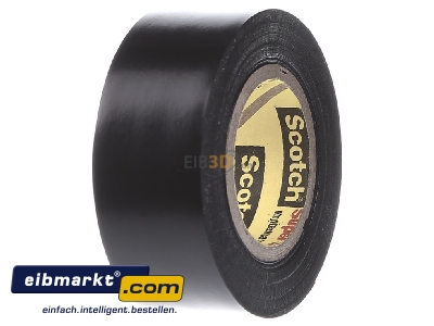 View on the right 3M Deutschland 80610833800 Adhesive tape 6m 19mm black
