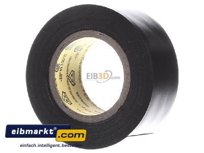 Back view 3M Deutschland 80610833800 Adhesive tape 6m 19mm black
