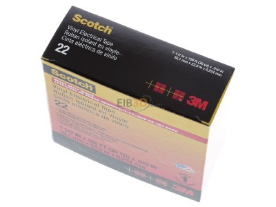 Ansicht oben vorne 3M Scotch 22 38x33 PVC Elektro-Isolierband 38 mm x 33 m, Vynil 