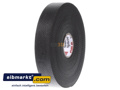 View on the left 3M Deutschland Scotch 23 19x9,15 Adhesive tape 9,15m 19mm black
