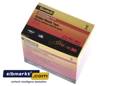Ansicht oben vorne 3M Deutschland Scotch 2228 sw Isolierband 50,8mm x3m sw 
