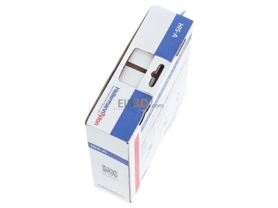 Ansicht oben hinten Hellermann Tyton HISA-3/1-PEX-BK Schrumpfschlauch sw 3=1 L=10m 