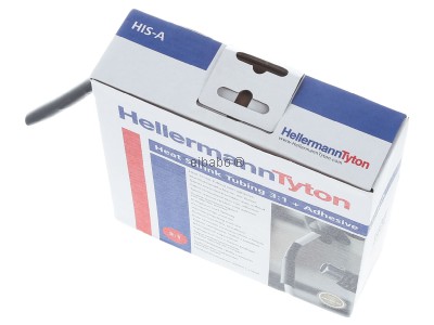 Ansicht oben rechts Hellermann Tyton HISA-9/3-PEX-BK Schrumpfschlauch sw 3=1 L=5m 