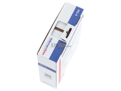 Ansicht oben hinten Hellermann Tyton HISA-12/4-PEX-BK Schrumpfschlauch sw 3=1 L=5m 