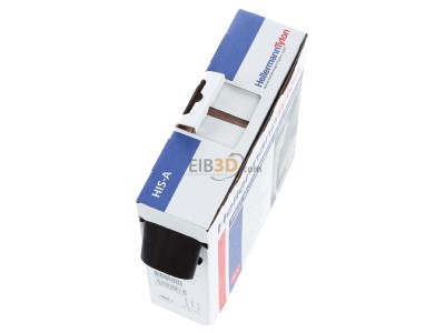 Ansicht oben vorne Hellermann Tyton HISA-24/8-PEX-BK Schrumpfschlauch sw 3=1 L=3m 