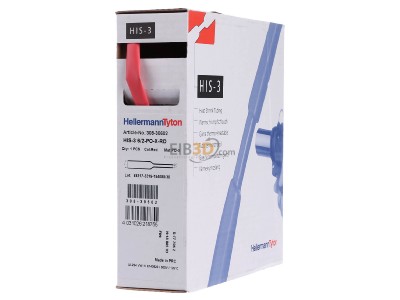 View on the left Hellermann Tyton HIS-3-6/2-PEX-RD Thin-walled shrink tubing 6/2mm red 
