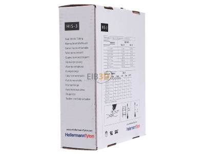 View on the right Hellermann Tyton HIS-3-6/2-PEX-RD Thin-walled shrink tubing 6/2mm red 
