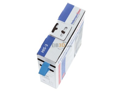 Ansicht oben links Hellermann Tyton HIS-3-9/3-PEX-BU Warmschrumpfschlauch 3:1 bl 5m 