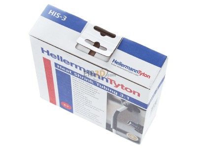 Ansicht oben rechts Hellermann Tyton HIS-3-24/8-PEX-RD Schrumpfschlauch 