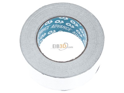 View up front Cimco 16 2900 Adhesive tape 50m 50mm silver 
