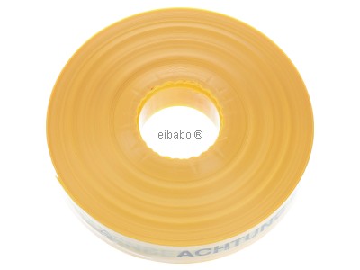 View top left Cellpack 26 /145867 Warning tape yellow 
