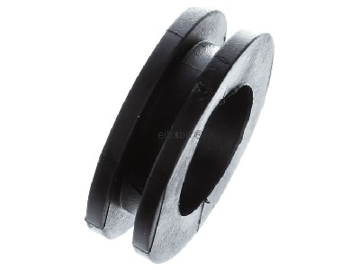 View top left Hellermann Tyton HV 1305-PVC-BK Grommet 6...9mm 
