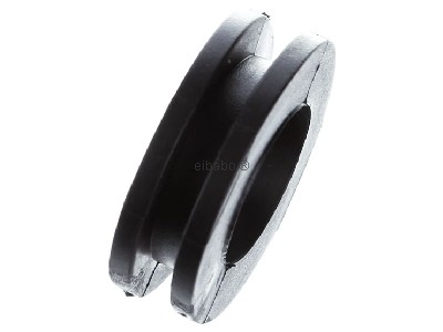 View top right Hellermann Tyton HV 1305-PVC-BK Grommet 6...9mm 
