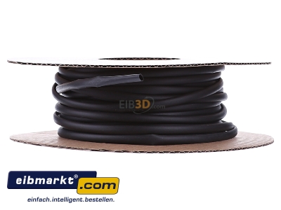Frontansicht HellermannTyton HIS-1/8-PEX-BK 10m Schrumpfschlauch D 3,2/1,6 sw 