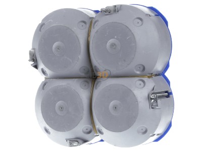 Back view Kaiser 9798-77.04 Hollow wall mounted box 145x145mm D=83mm 
