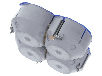 Top rear view Kaiser 9798-77.04 Hollow wall mounted box 145x145mm D=83mm 

