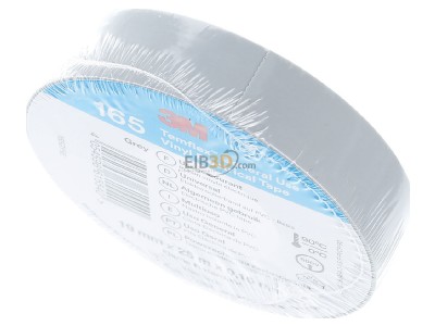 View up front 3M Temflex165 gr19X25 Adhesive tape 25m 19mm grey 
