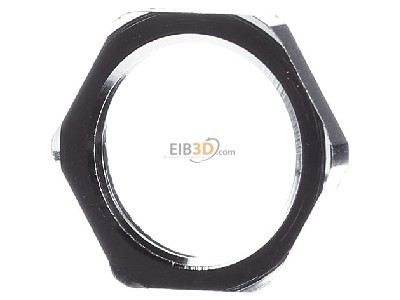 Front view Jacob 50.220 YPOT Locknut for cable screw gland 

