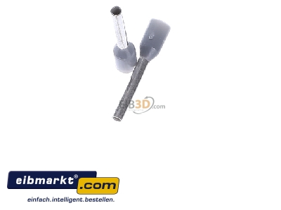Ansicht oben vorne Klauke 470/10 Aderendh�lse 0,75qmm 