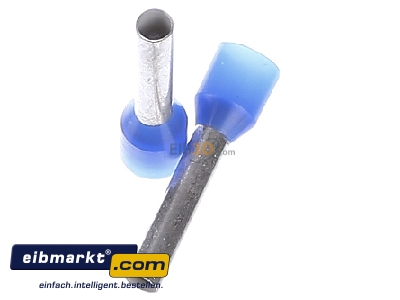 View up front Klauke 473/12 Cable end sleeve 2,5mm insulated
