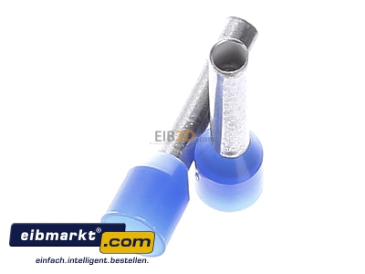 Top rear view Klauke 473/12 Cable end sleeve 2,5mm insulated
