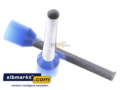 Ansicht oben links Klauke 473/18 Aderendh�lse 2,5qmm 