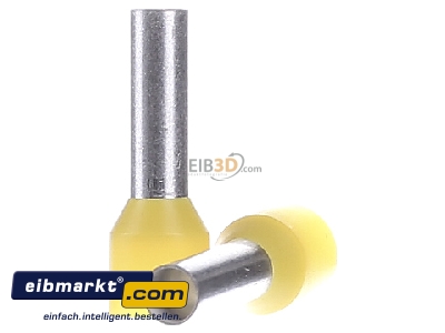 Front view Klauke 475/12 Cable end sleeve 6mm insulated
