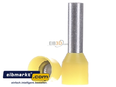 Back view Klauke 475/12 Cable end sleeve 6mm insulated
