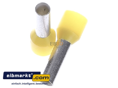 View up front Klauke 475/12 Cable end sleeve 6mm insulated
