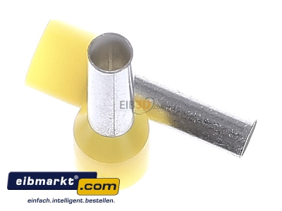 View top left Klauke 475/12 Cable end sleeve 6mm insulated
