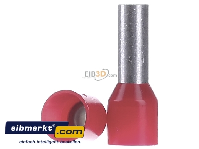Back view Klauke 476/12 Cable end sleeve 10mm insulated
