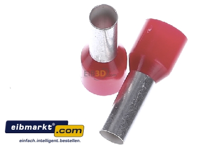 View up front Klauke 476/12 Cable end sleeve 10mm insulated
