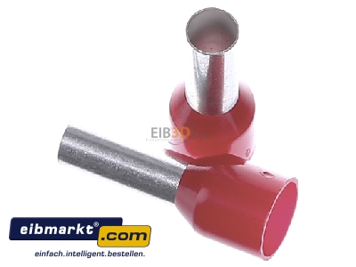 View top right Klauke 476/12 Cable end sleeve 10mm insulated
