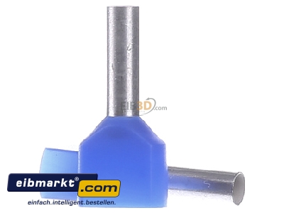 View on the left Klauke 873/10 Cable end sleeve 2,5mm� insulated

