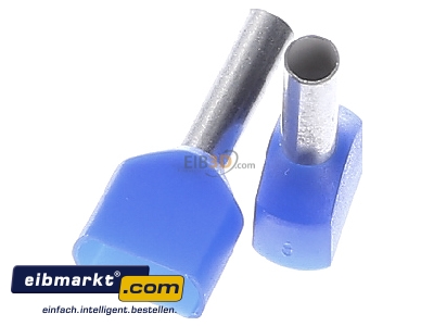 Top rear view Klauke 873/10 Cable end sleeve 2,5mm� insulated
