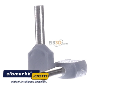 Front view Klauke 870/8 Cable end sleeve 0,75mm� insulated
