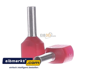 Front view Klauke 871/8 Cable end sleeve 1mm� insulated
