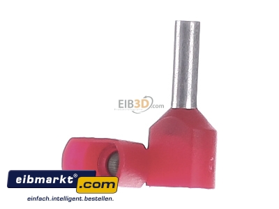 Back view Klauke 871/8 Cable end sleeve 1mm� insulated
