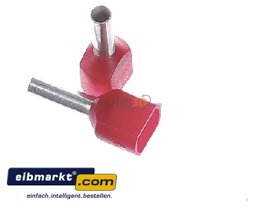 View top right Klauke 871/8 Cable end sleeve 1mm� insulated
