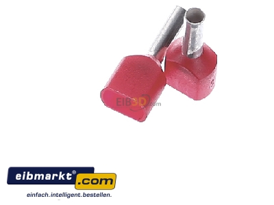 Top rear view Klauke 871/8 Cable end sleeve 1mm� insulated
