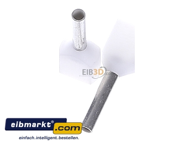 View up front Klauke 869/8 Cable end sleeve 0,5mm� insulated
