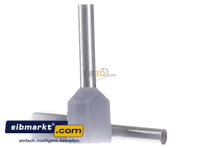 View on the left Klauke 870/10 Cable end sleeve 0,75mm� insulated
