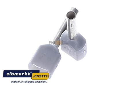 Top rear view Klauke 870/10 Cable end sleeve 0,75mm� insulated
