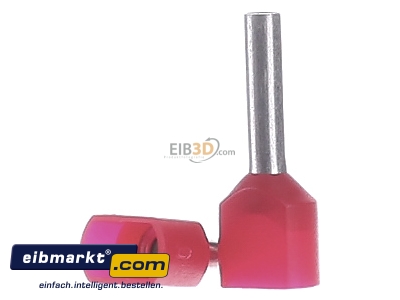 Back view Klauke 871/10 Cable end sleeve 1mm insulated
