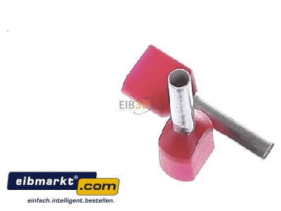 View top left Klauke 871/10 Cable end sleeve 1mm insulated
