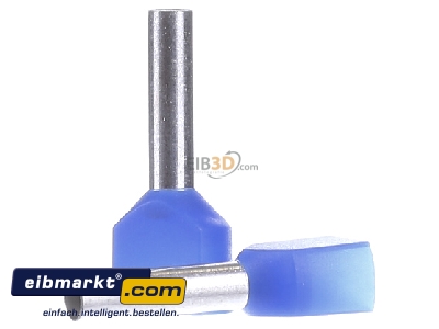 Front view Klauke 873/13 Cable end sleeve 2,5mm� insulated
