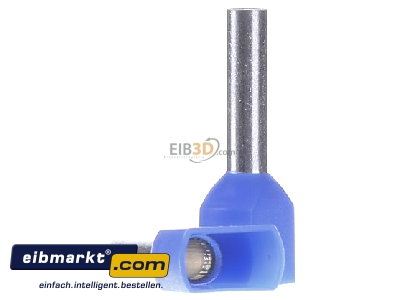 View on the right Klauke 873/13 Cable end sleeve 2,5mm� insulated
